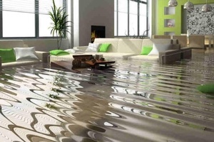 Limpiezas de agua por inundacion